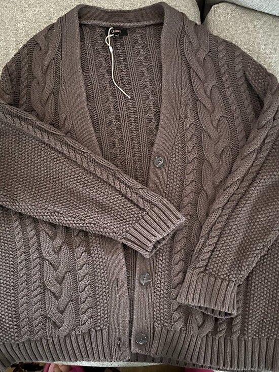 Quince Sweaters - Quince Cotton Cable Oversized Cardigan